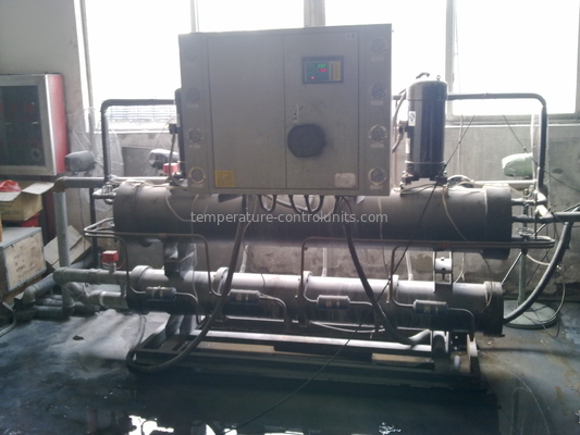 Semi-enclosed Compressor Water Cooled Chiller For Plastic Injection Molding